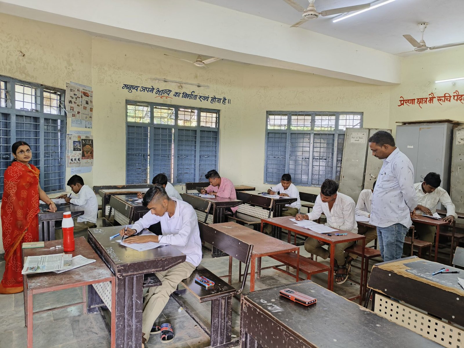 Half yearly examination starts on board pattern from class 9th to 12th